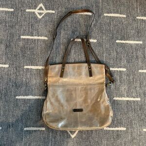 Chic Brown Leather Shoulder Bag